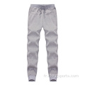 Pantalon de sport en polyester en coton pantalon de survêtement masculin